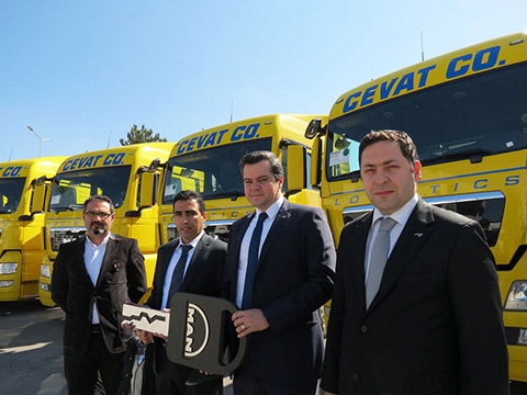 Cevat Logistics added 10 MAN EfficientLine to its truck park.
