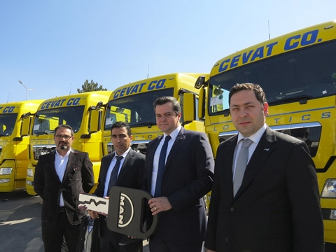 Cevat Logistics added 20 MAN trucks more.