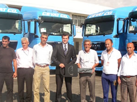 Cevat Logistics bought new MAN Trucks.